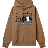 Timeless Style - The o' Jimu Ray Hoodie - Toffee brown men - Hoodies