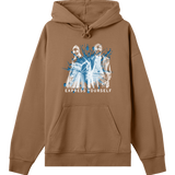 Artistry Unleashed - Boxy Hoodie - Toffee brown men - Hoodies