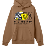 King of the Jungle - Stand Out Hoodie - Toffee brown men - Hoodies