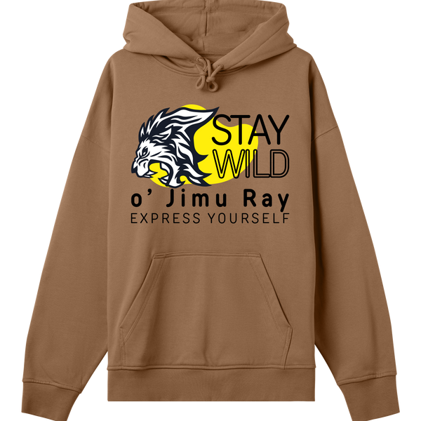 King of the Jungle - Stand Out Hoodie - Toffee brown men - Hoodies