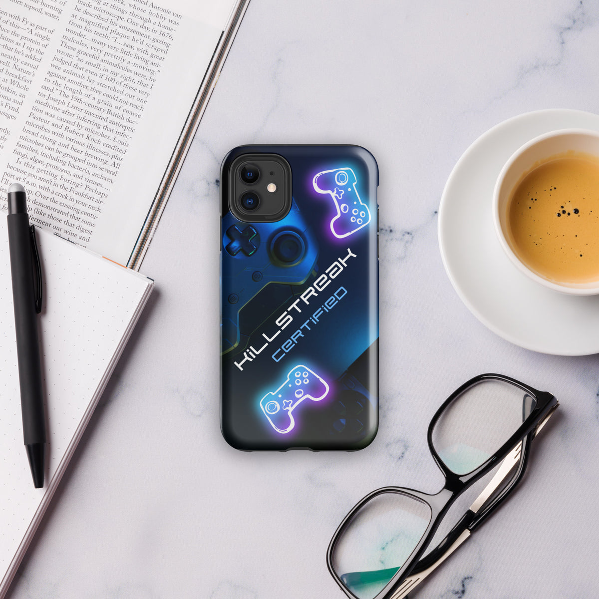 Killstreak Certified – Gamer Tough iPhone® Case Gift - iPhone 11 - Phone Case