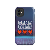 Game Over iPhone® Tough Case – Gamer Gift - iPhone 11 - Phone Case