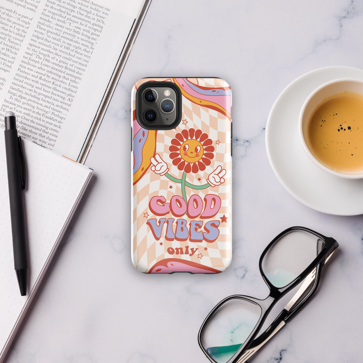 Positive Vibes Protector - Stylish Defense for Your Phone - iPhone 11 Pro -