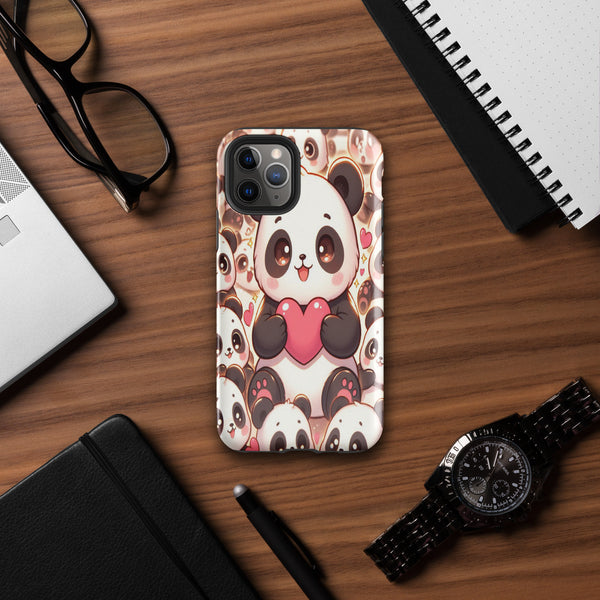 Cuteness Overload - Panda Paradise Phone Case - Glossy iPhone 11 Pro - Tech Accessories