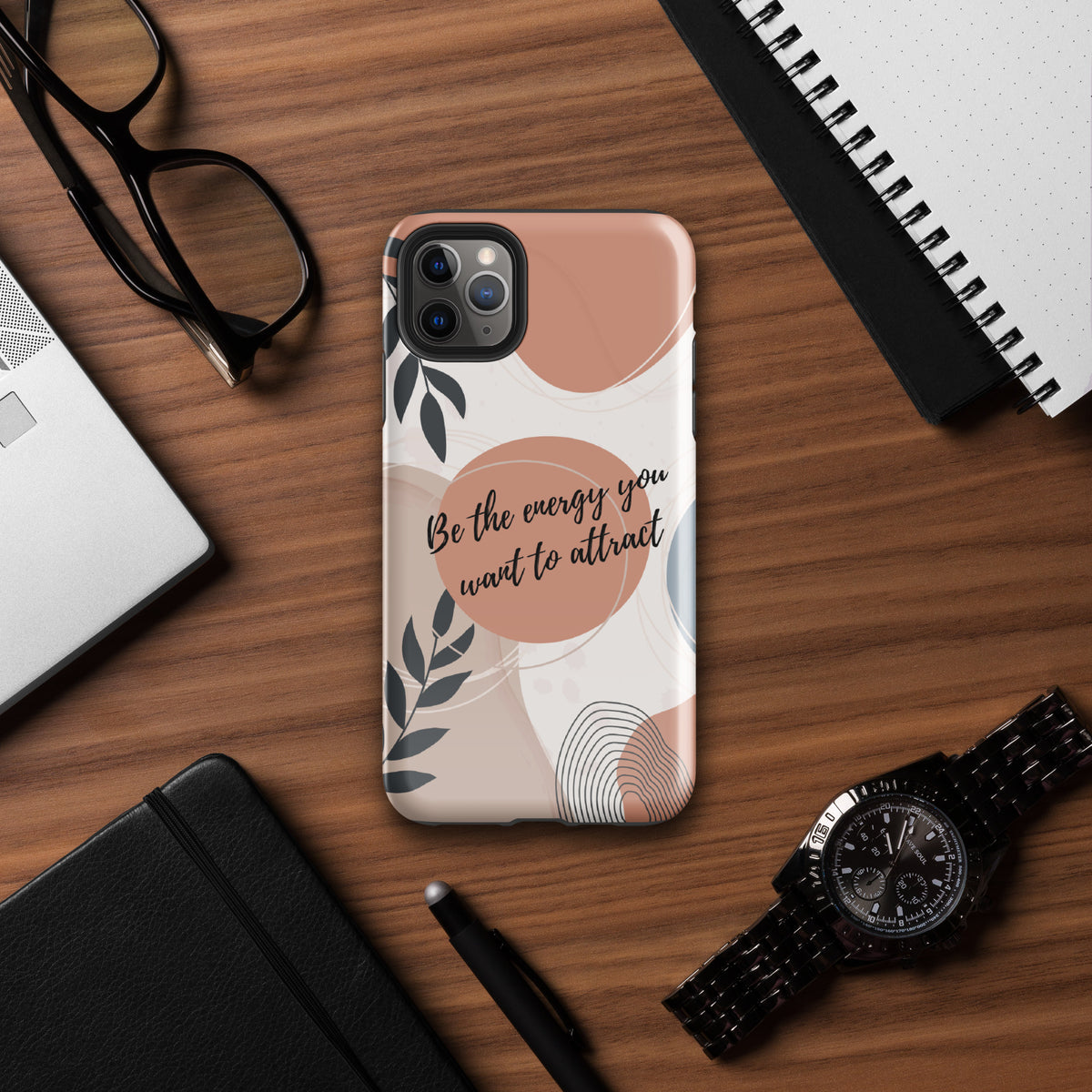 Nature’s Calm - Elegant iPhone Case Design - Glossy iPhone 11 Pro Max - Tech Accessories