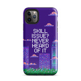 Skill Issue? Never Heard – Stylish Gaming iPhone® Case - iPhone 11 Pro Max - Phone Case