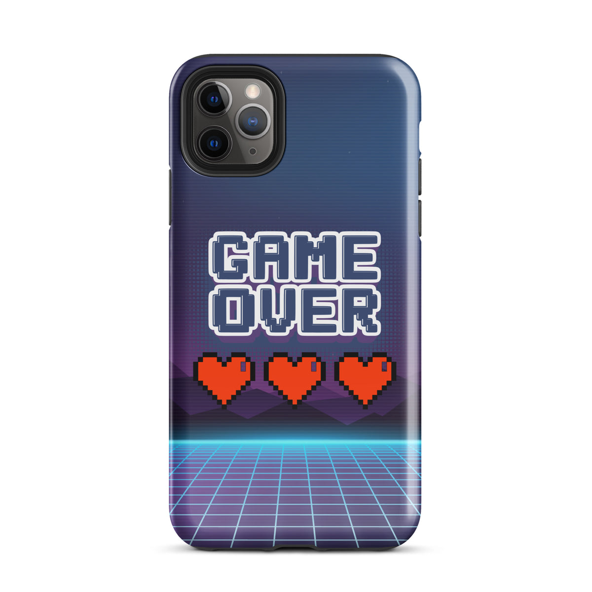 Game Over iPhone® Tough Case – Gamer Gift - iPhone 11 Pro Max - Phone Case
