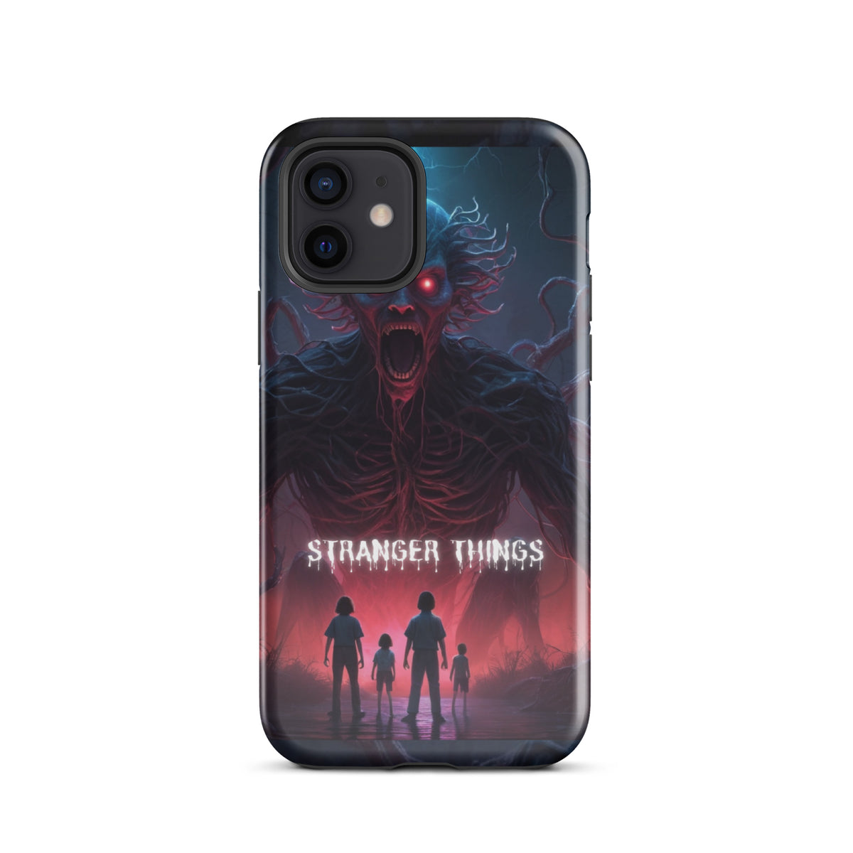 Vine-Tangled Terror - A Haunting Spectacle - Glossy iPhone 12 - Tech Accessories