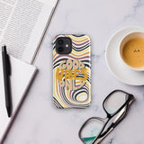 Vibrant Vibes - GOOD VIBES ONLY iPhone Case - Glossy iPhone 12 - Tech Accessories