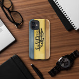 Artistry & Elegance - Dual-Layer Calligraphy Case - Glossy iPhone 12 - Tech Accessories