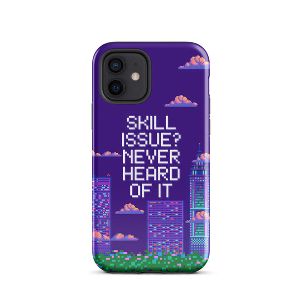 Skill Issue? Never Heard – Stylish Gaming iPhone® Case - iPhone 12 - Phone Case