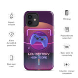 Low Battery High Score – Gamer Tough iPhone® Case - iPhone 12 - Phone Case