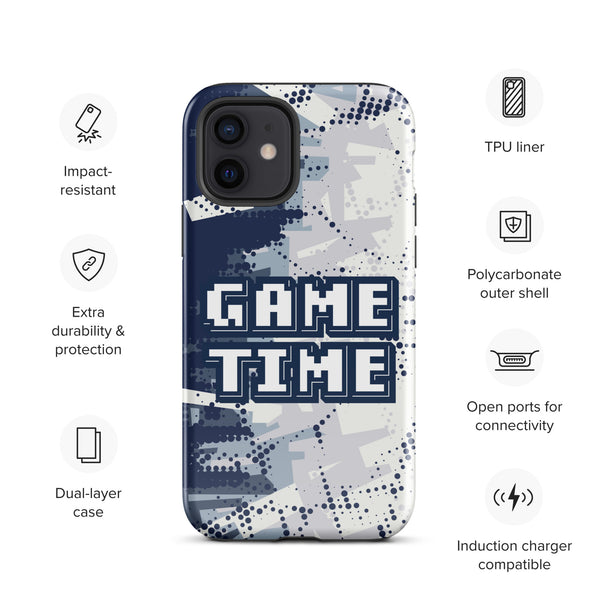 Game Time Gamer Gift iPhone® Tough Case - iPhone 12 - Phone Case