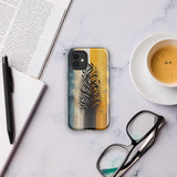 Calligraphic Harmony - A Blend of Tradition and Modernity - Glossy iPhone 12 mini - Tech Accessories