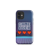 Game Over iPhone® Tough Case – Gamer Gift - iPhone 12 mini - Phone Case