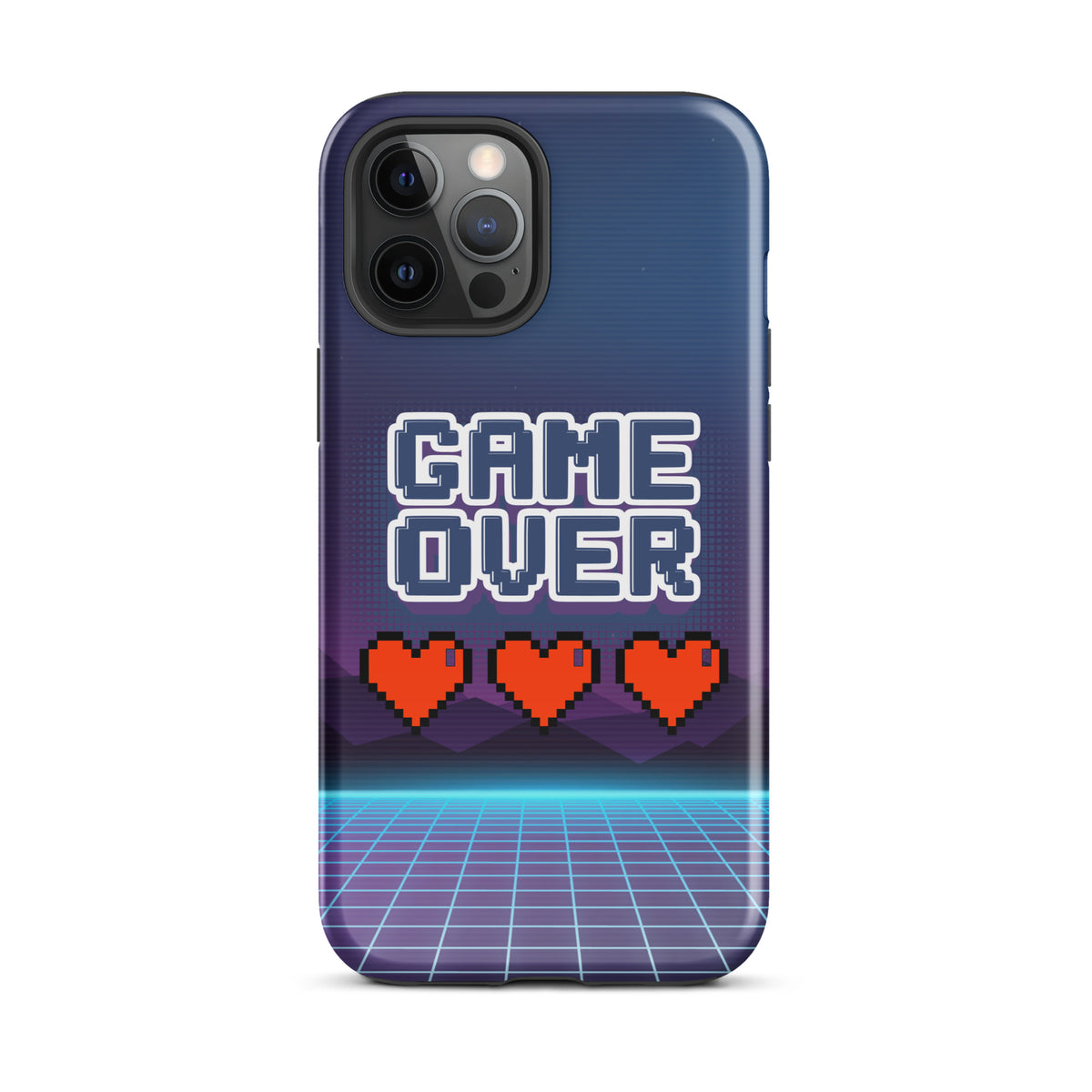 Game Over iPhone® Tough Case – Gamer Gift - iPhone 12 Pro Max - Phone Case