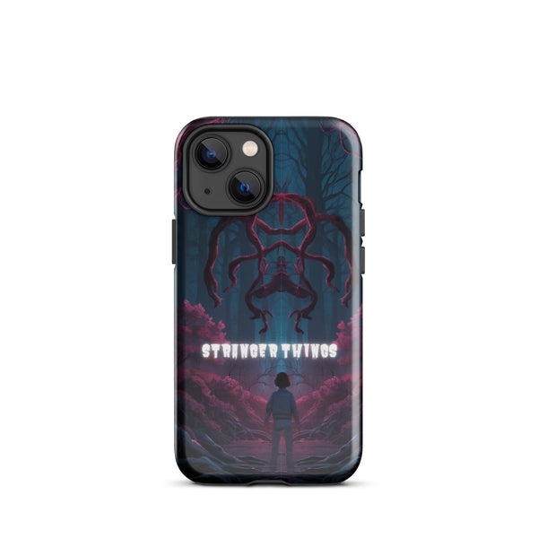 Into the Unknown - Eerie Forest Encounter - Glossy iPhone 13 mini - Tech Accessories