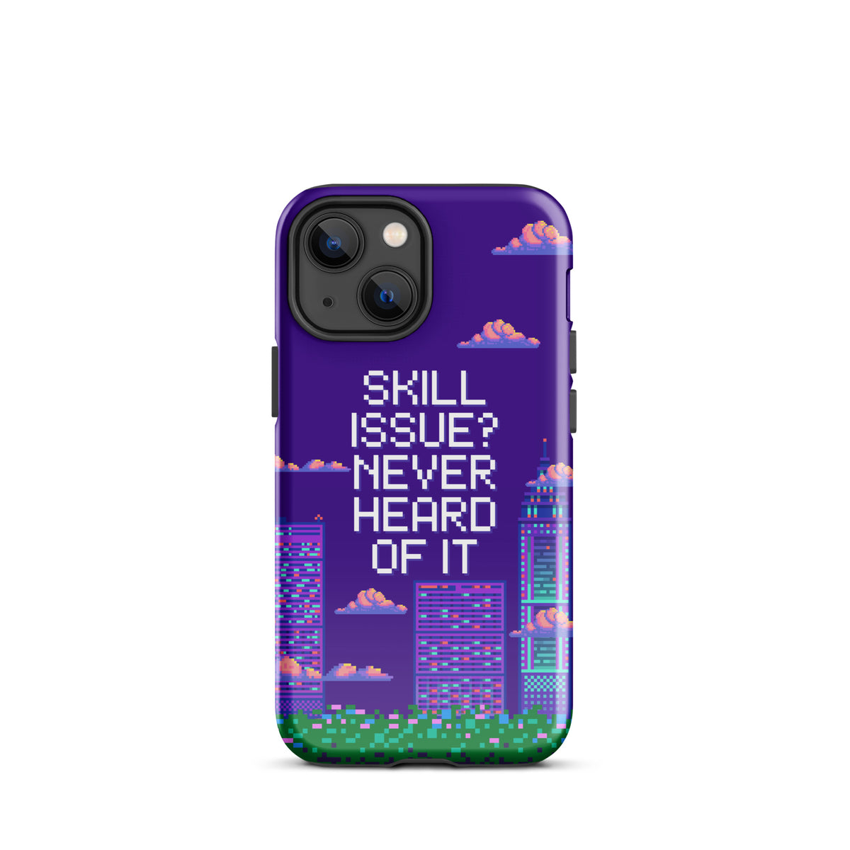 Skill Issue? Never Heard – Stylish Gaming iPhone® Case - iPhone 13 mini - Phone Case