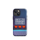 Game Over iPhone® Tough Case – Gamer Gift - iPhone 13 mini - Phone Case