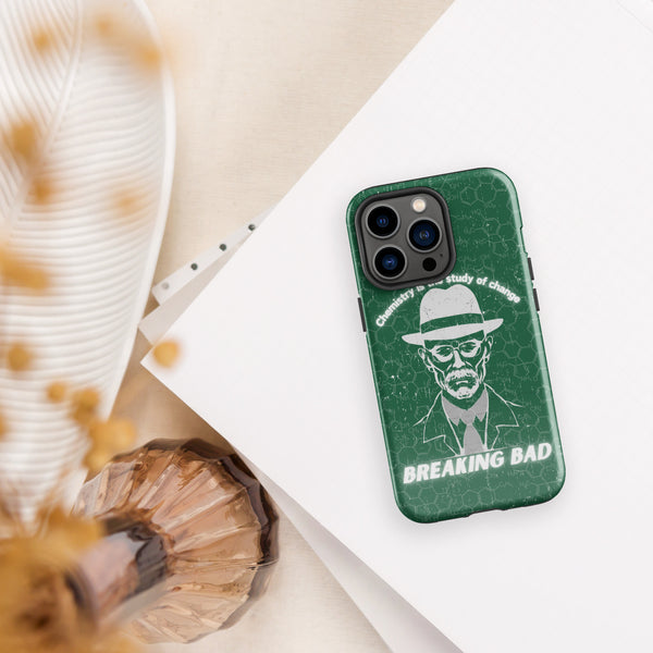 The Chemistry of Style - Breaking Bad Vintage iPhone Case - Glossy iPhone 13 Pro - Tech Accessories