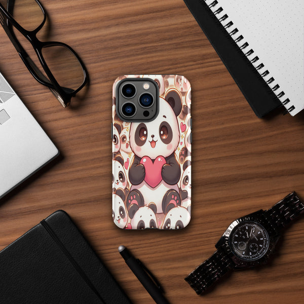 Cuteness Overload - Panda Paradise Phone Case - Glossy iPhone 13 Pro - Tech Accessories