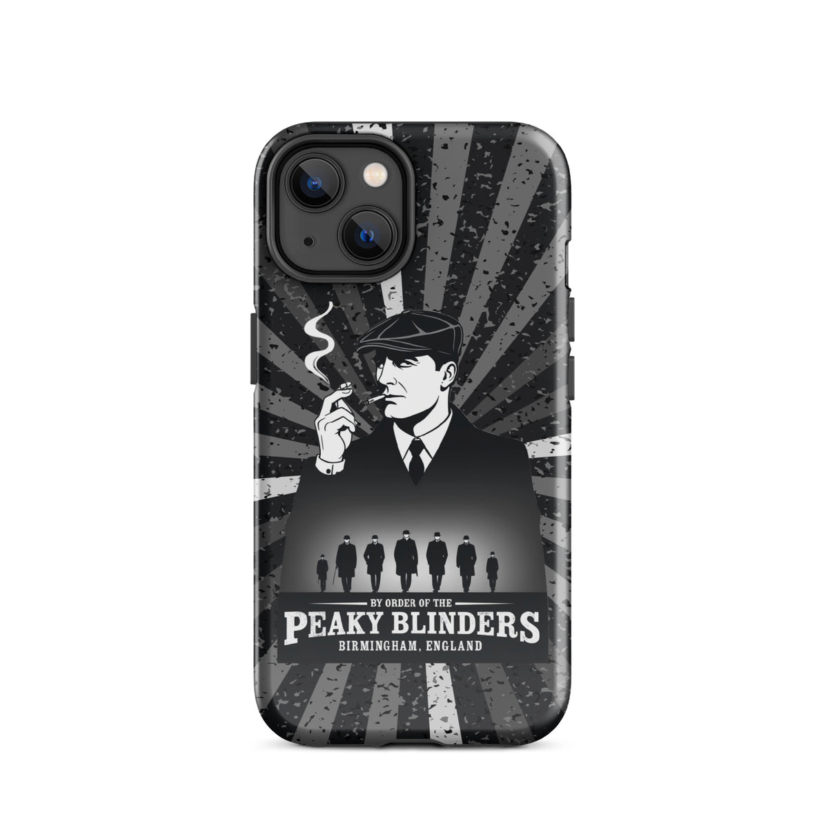 Vintage Vibes - Peaky Blinders Tough Case - Glossy iPhone 14 - Tech Accessories