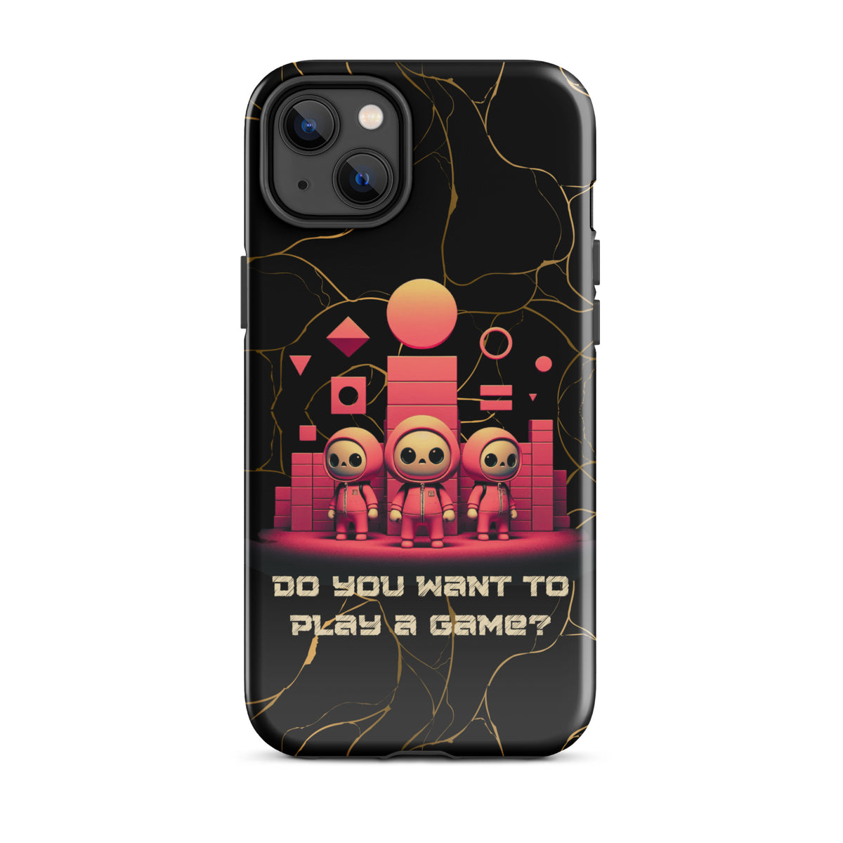 Memories in Shapes - A Playful Invitation - iPhone 14 Plus - Tech Accessories