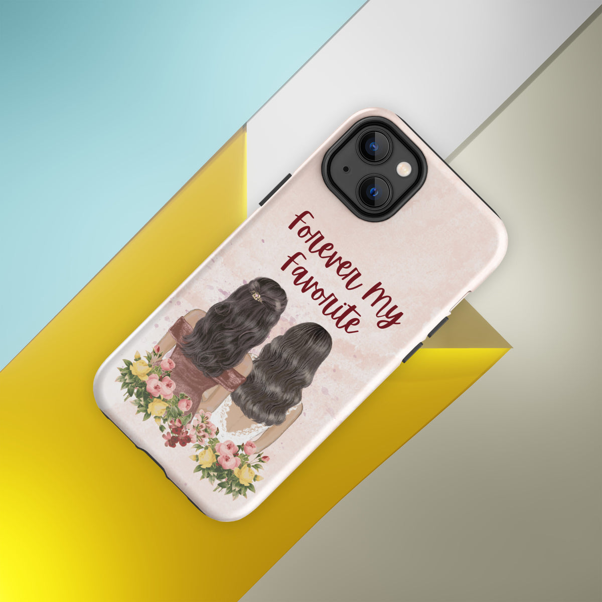 Forever My Favorite – Elegant Tough iPhone® Case - iPhone 14 Plus - Phone Case