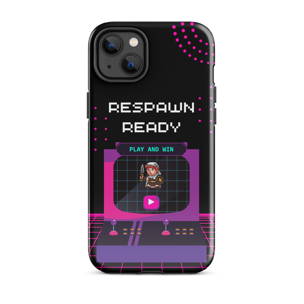 Respawn Ready Gamer iPhone® Tough Case Gift - iPhone 14 Plus - Phone Case