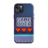 Game Over iPhone® Tough Case – Gamer Gift - iPhone 14 Plus - Phone Case