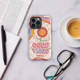 Positive Vibes Protector - Stylish Defense for Your Phone - iPhone 14 Pro Max -