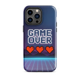 Game Over iPhone® Tough Case – Gamer Gift - iPhone 14 Pro Max - Phone Case