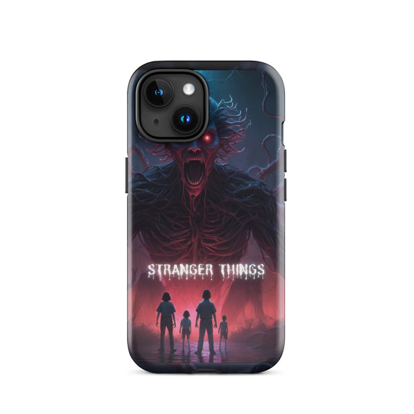 Vine-Tangled Terror - A Haunting Spectacle - Glossy iPhone 15 - Tech Accessories