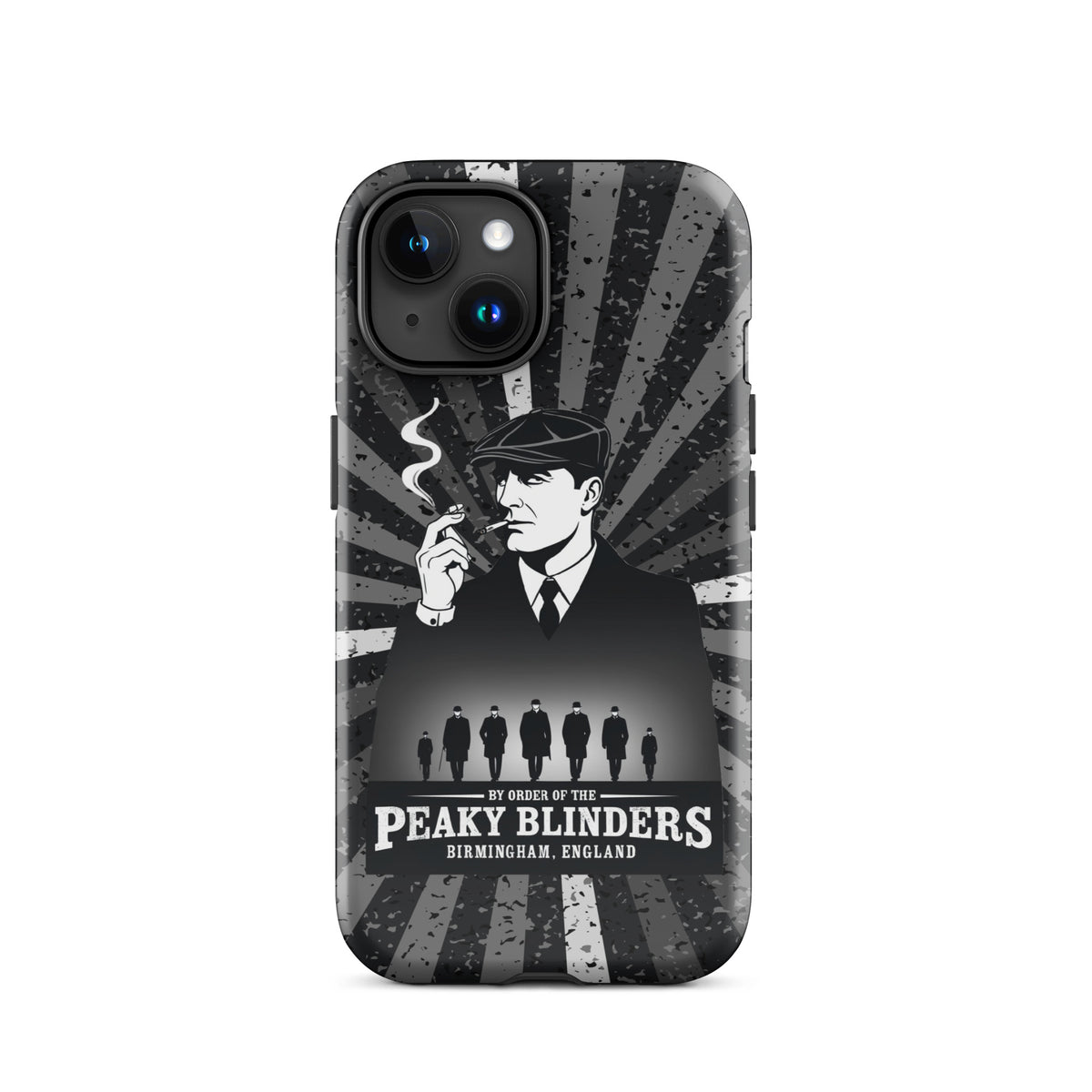 Vintage Vibes - Peaky Blinders Tough Case - Glossy iPhone 15 - Tech Accessories