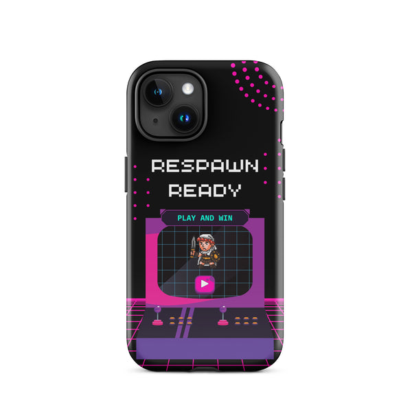 Respawn Ready Gamer iPhone® Tough Case Gift - iPhone 15 - Phone Case