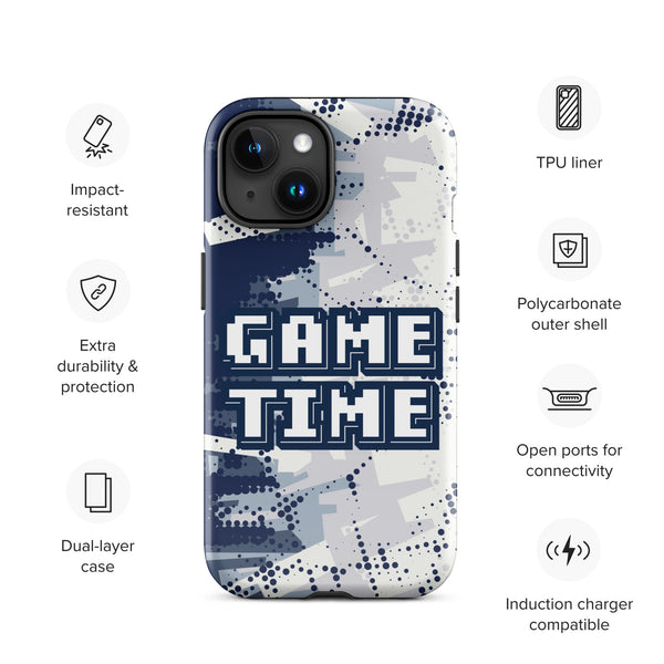 Game Time Gamer Gift iPhone® Tough Case - iPhone 15 - Phone Case