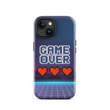 Game Over iPhone® Tough Case – Gamer Gift - iPhone 15 - Phone Case