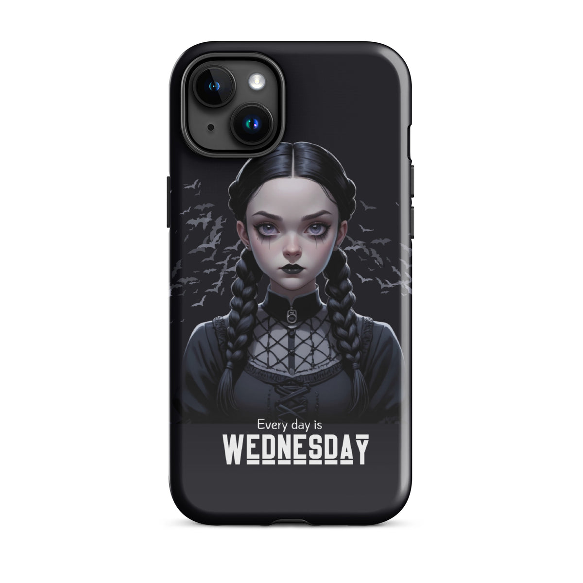 Melancholic Moments - A Gothic Expression - Glossy iPhone 15 Plus - Tech Accessories