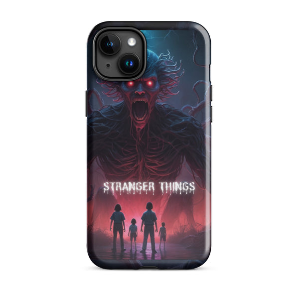 Vine-Tangled Terror - A Haunting Spectacle - Glossy iPhone 15 Plus - Tech Accessories