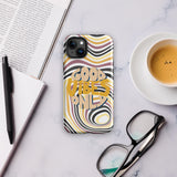 Vibrant Vibes - GOOD VIBES ONLY iPhone Case - Glossy iPhone 15 Plus - Tech Accessories