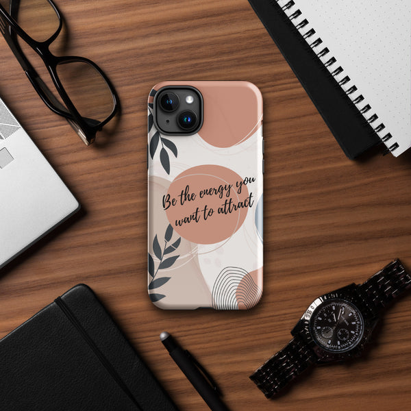 Nature’s Calm - Elegant iPhone Case Design - Glossy iPhone 15 Plus - Tech Accessories