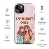 Tough iPhone® Case – Celebrate Your BFF Bond in Style - iPhone 15 Plus - Phone Case