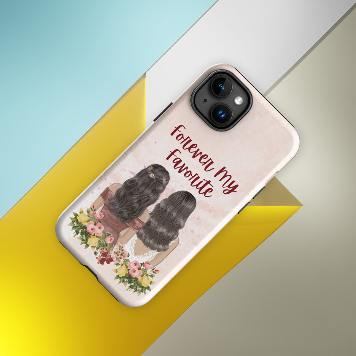 Forever My Favorite – Elegant Tough iPhone® Case - iPhone 15 Plus - Phone Case