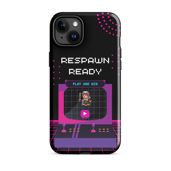 Respawn Ready Gamer iPhone® Tough Case Gift - iPhone 15 Plus - Phone Case