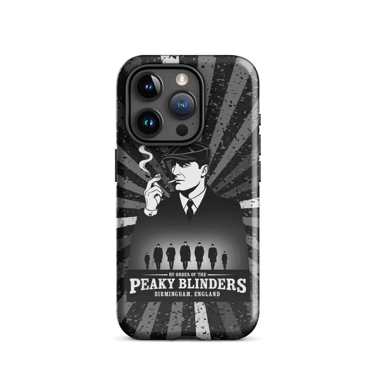 Vintage Vibes - Peaky Blinders Tough Case - Glossy iPhone 15 Pro - Tech Accessories