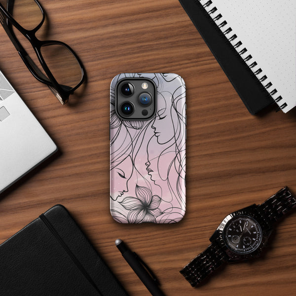 Pastel Dreams - Elegant Protection - Glossy iPhone 15 Pro - Tech Accessories