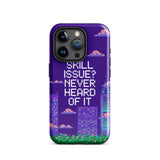 Skill Issue? Never Heard – Stylish Gaming iPhone® Case - - Phone Case