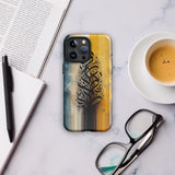 Calligraphic Harmony - A Blend of Tradition and Modernity - Glossy iPhone 15 Pro Max - Tech Accessories