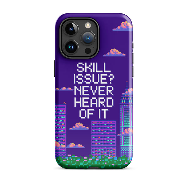 Skill Issue? Never Heard – Stylish Gaming iPhone® Case - - Phone Case