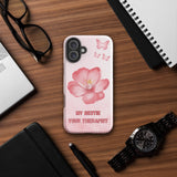 My Bestie, Your Therapist – Fun Tough iPhone® Case Gift - iPhone 16 Plus - Phone Case